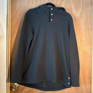 The North Face size large grey pullover hoodie sweatshirt